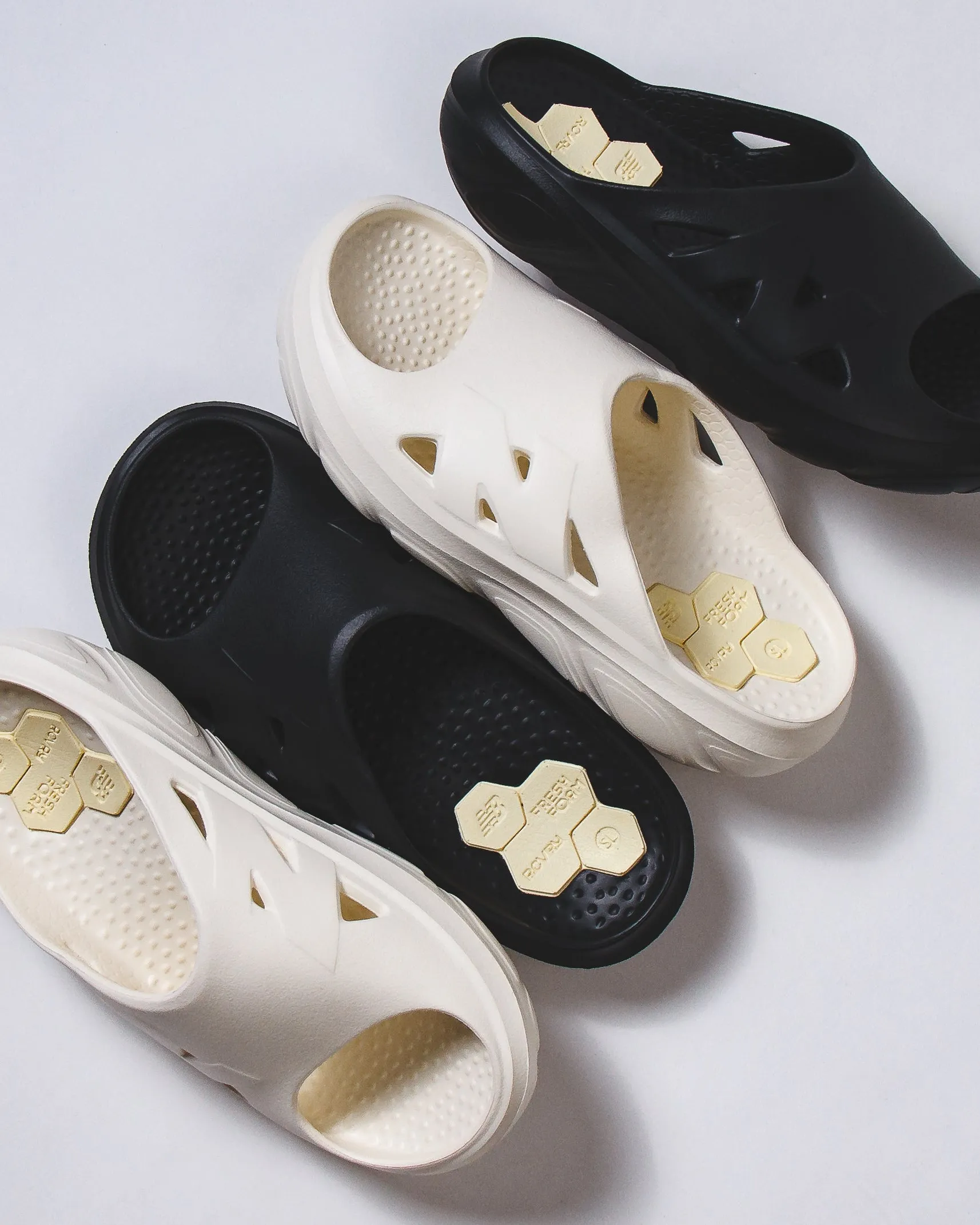New Balance Men Fresh Foam RCVRY Slide Phantom RCVRYSK1 Wet Surface Running Fila Disruptor