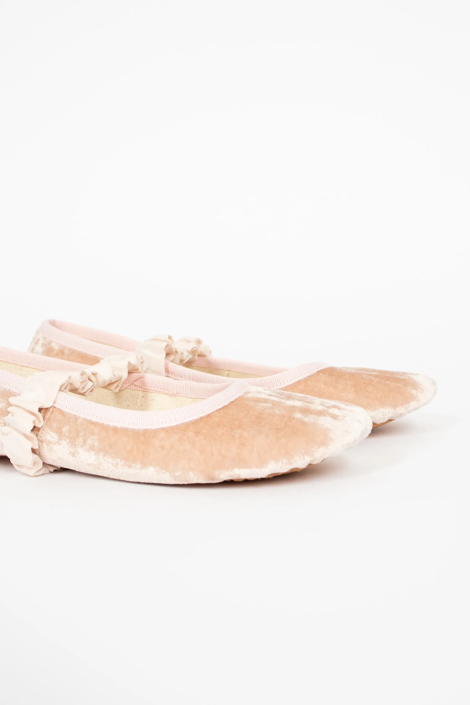 Elasticated Ballerina Pink Powder Detachable Insole