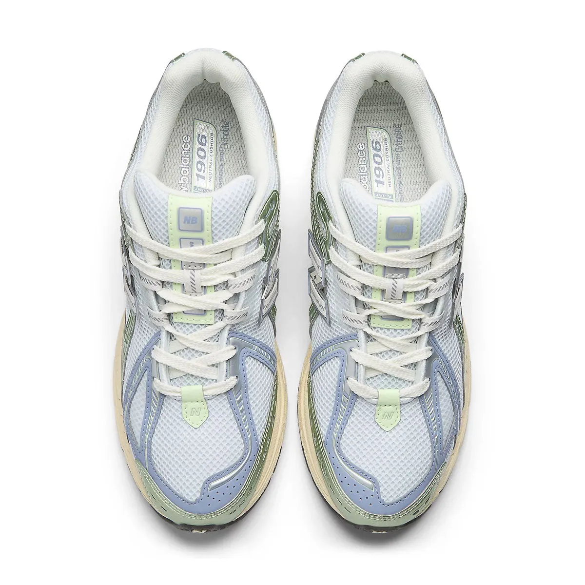 1906R 'Metallic Green Blue' Knit Upper Material
