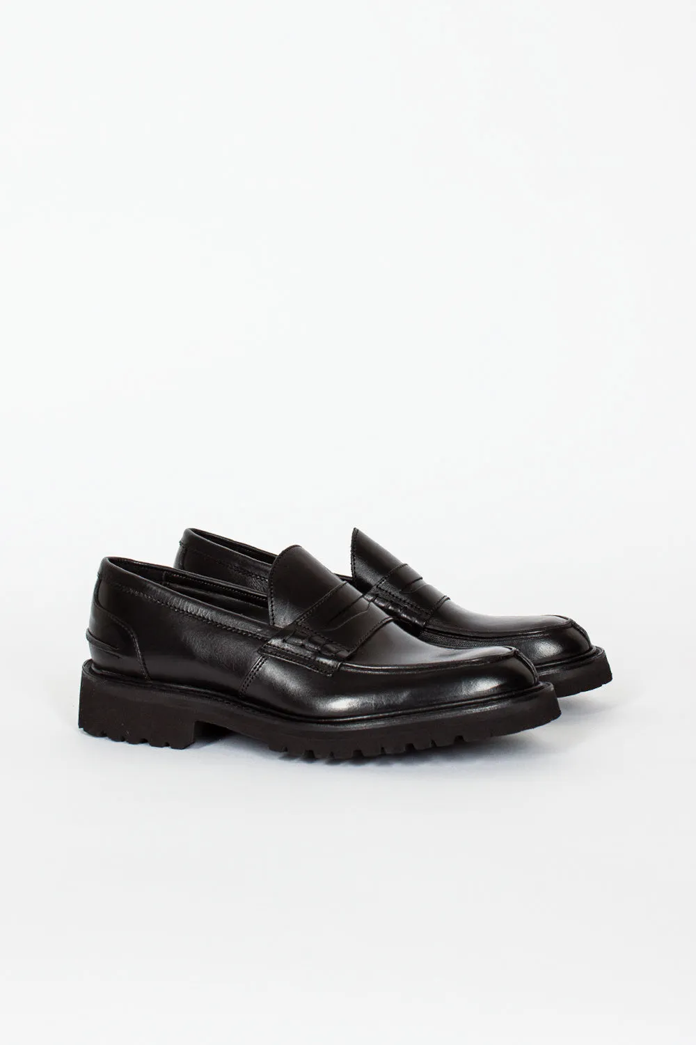 Slip On Design Eva Penny Loafer Black