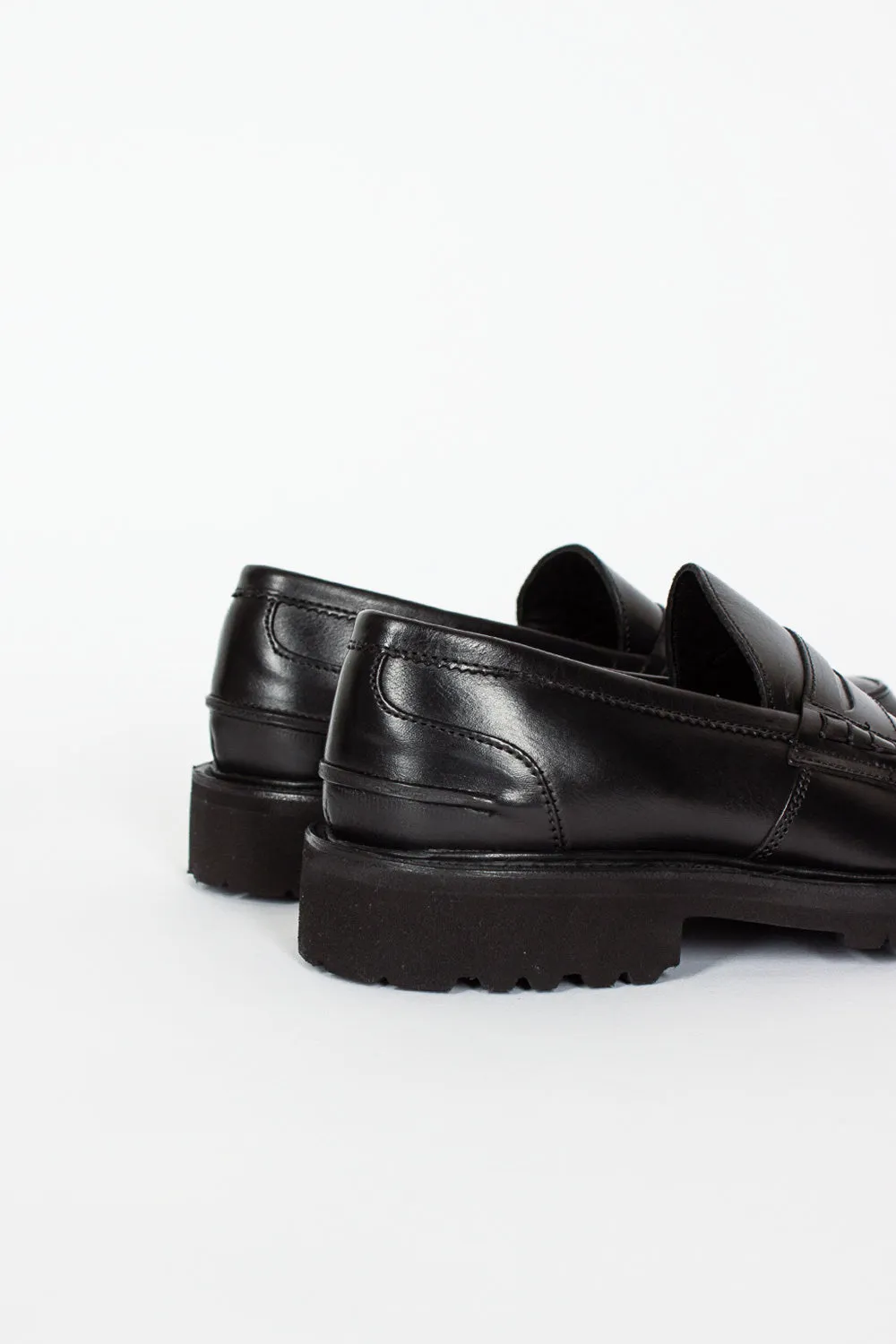 Workwear Friendly Eva Penny Loafer Black