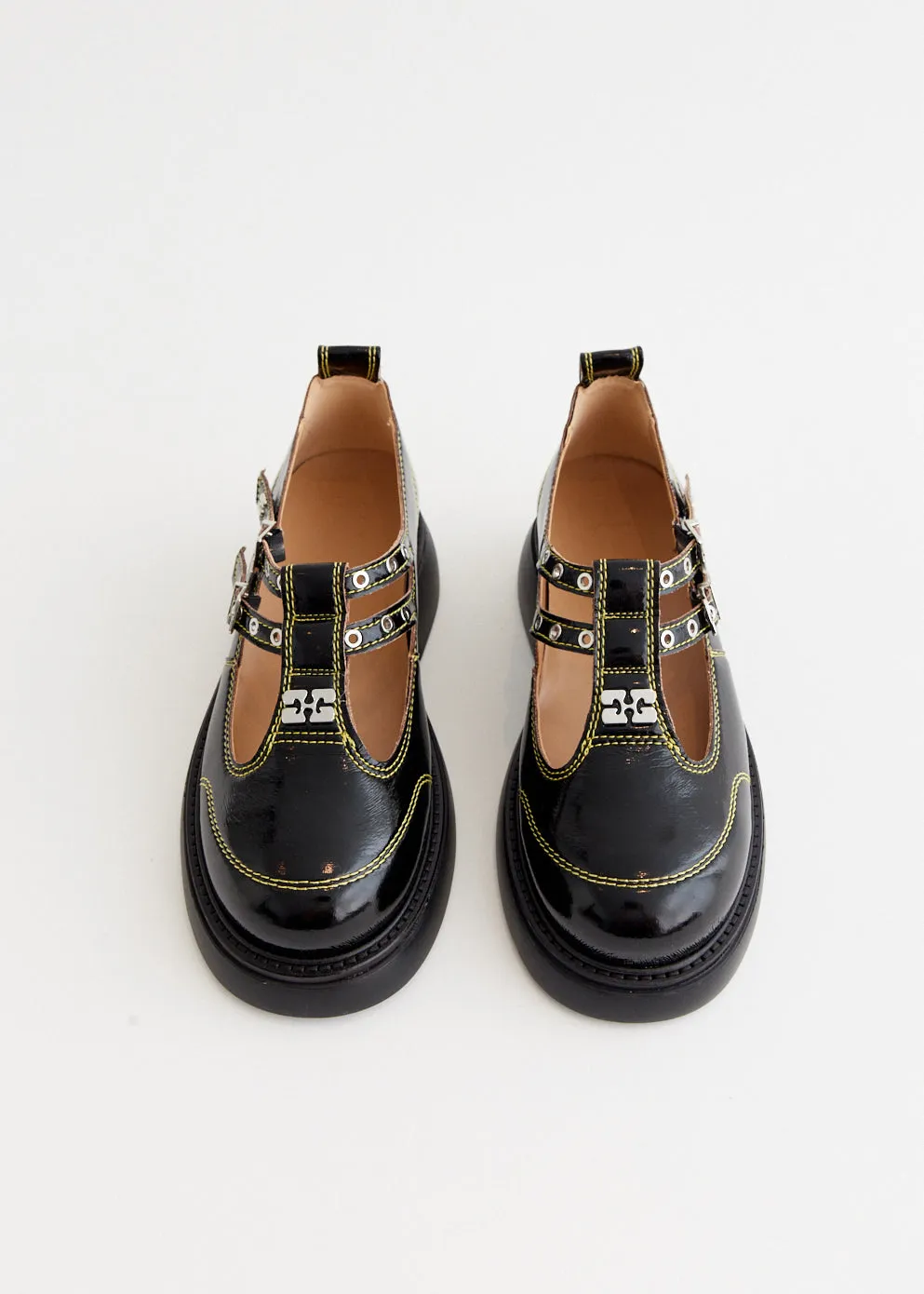 Scratch   Resistant Everyday Butterfly Mary Janes