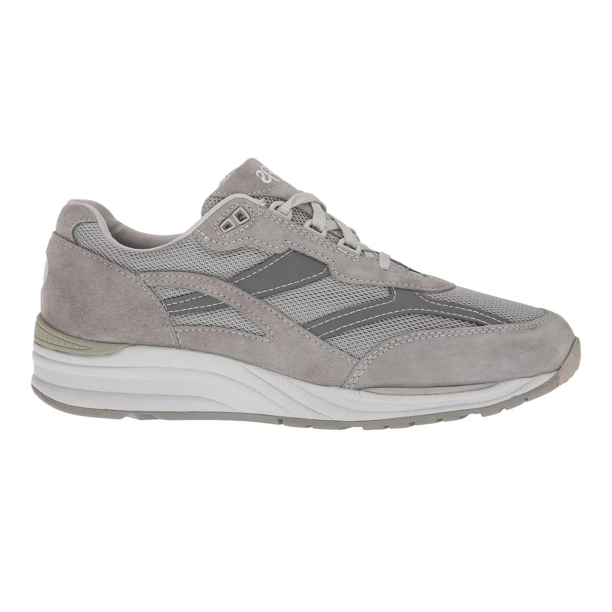 SAS Men's Journey Mesh Grey Smart Steps Lace Up Style