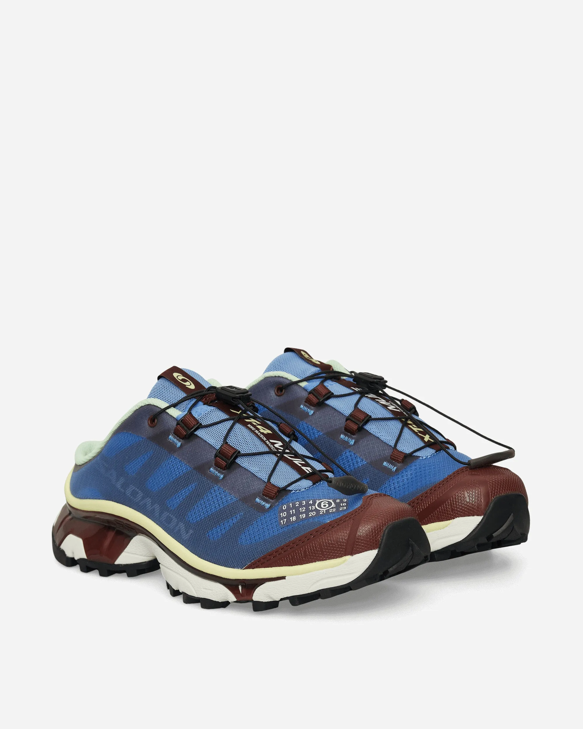 Men's Salomon XT-4 Mules Ultramarine / Rum Raisin / Yellow Iris Slow Walks