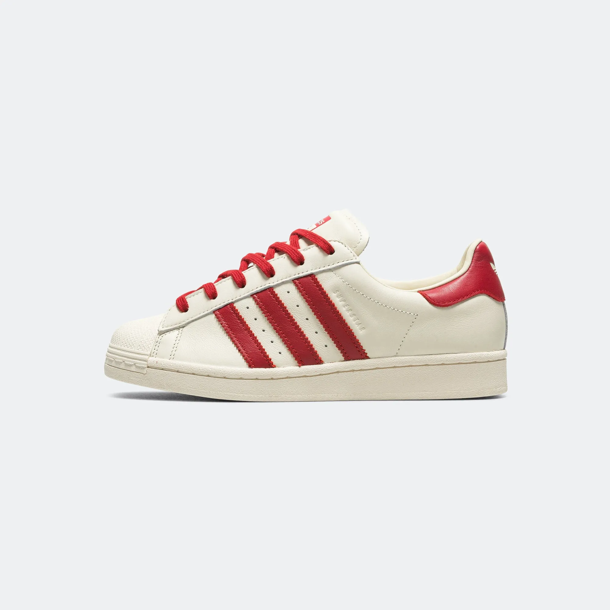 Womens Superfinger Superstar - Better Scarlet/Crew White Shock-absorbent cushioning