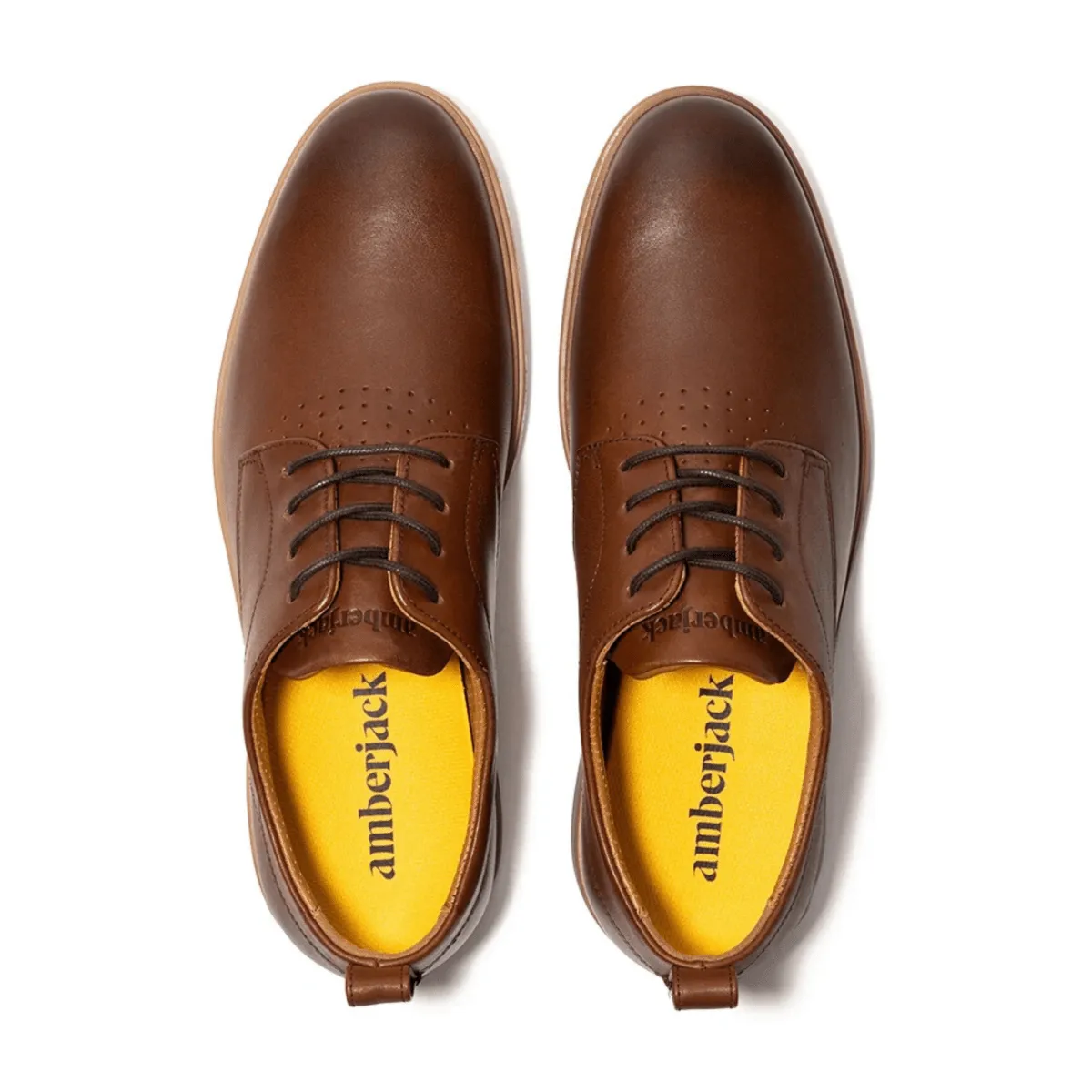 Balanced weight Amberjack Men's The Original Chestnut Leather
