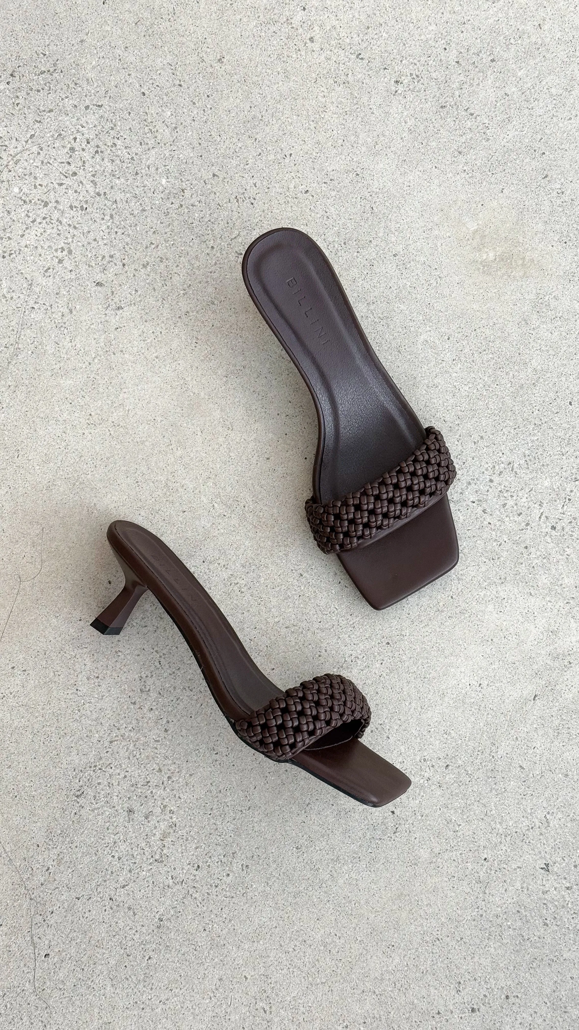 Michelle Heel - Chocolate Glam Heels