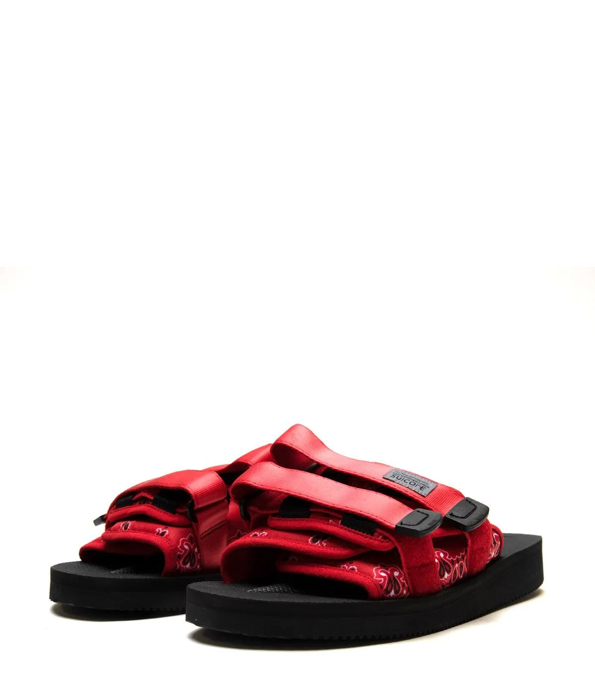 Suicoke Moto-Cab Nylon Bandana Red loudest soccer players