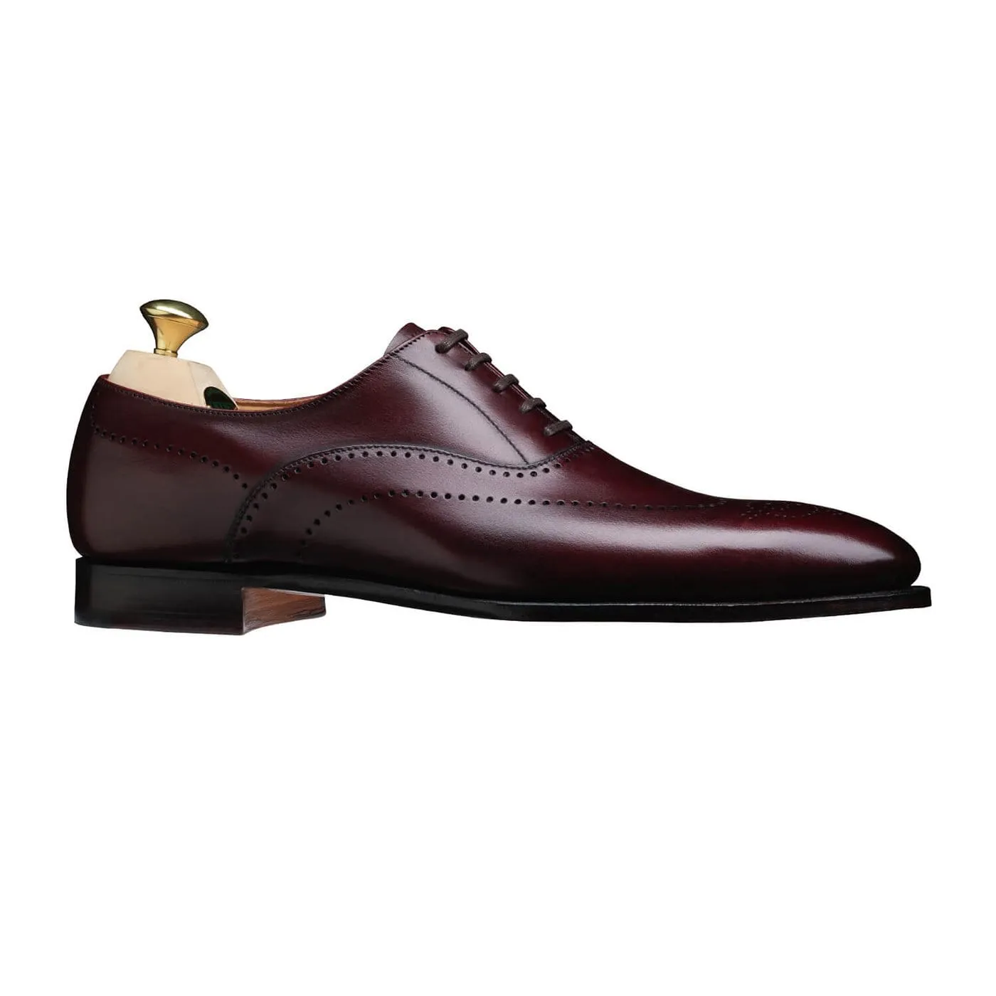 Weybridge Burgundy Antique Calf Comfortable ankle support Soft Leather Oxfords