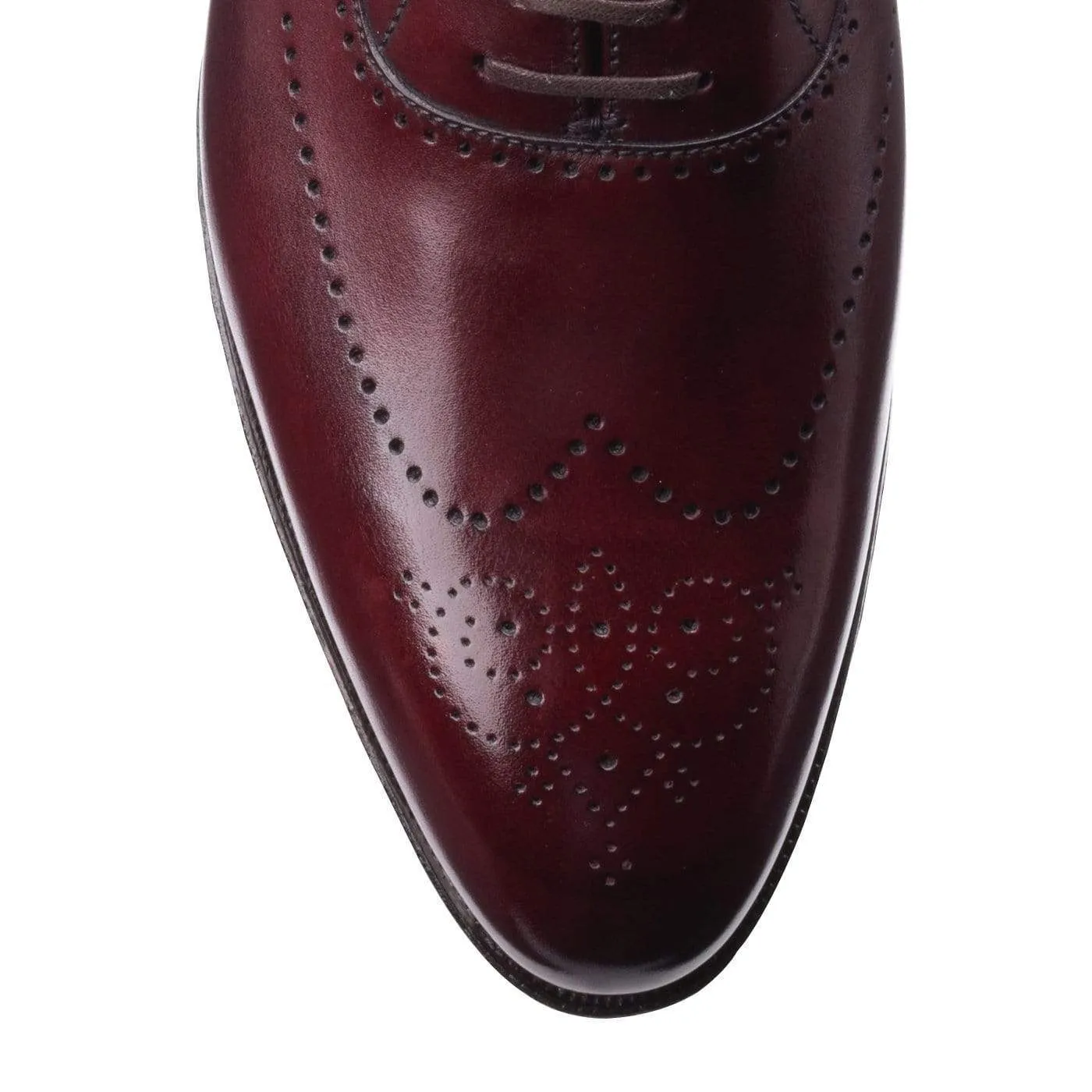 Solid Look Weybridge Burgundy Antique Calf