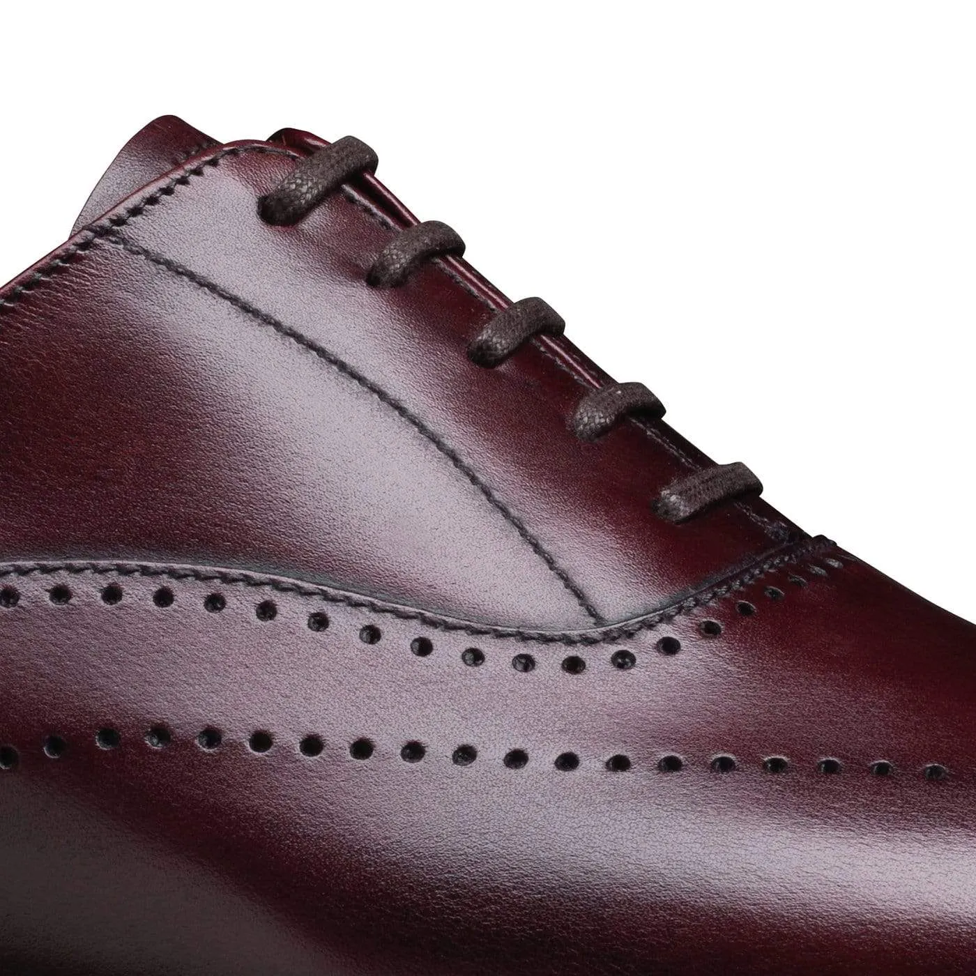 Minimal Oxfords Weybridge Burgundy Antique Calf