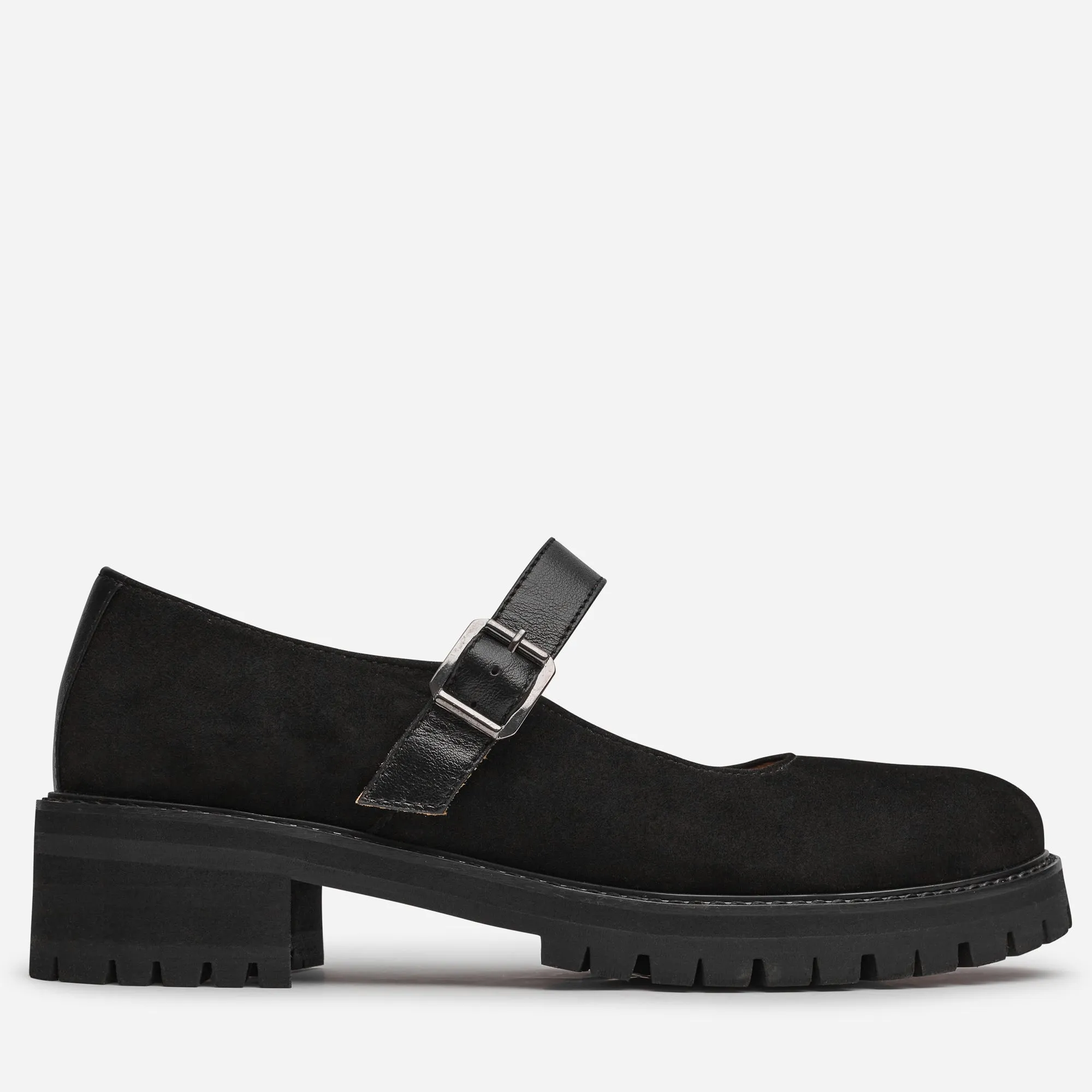 Cushioned Sole Solid Color Joplin - Mary Janes