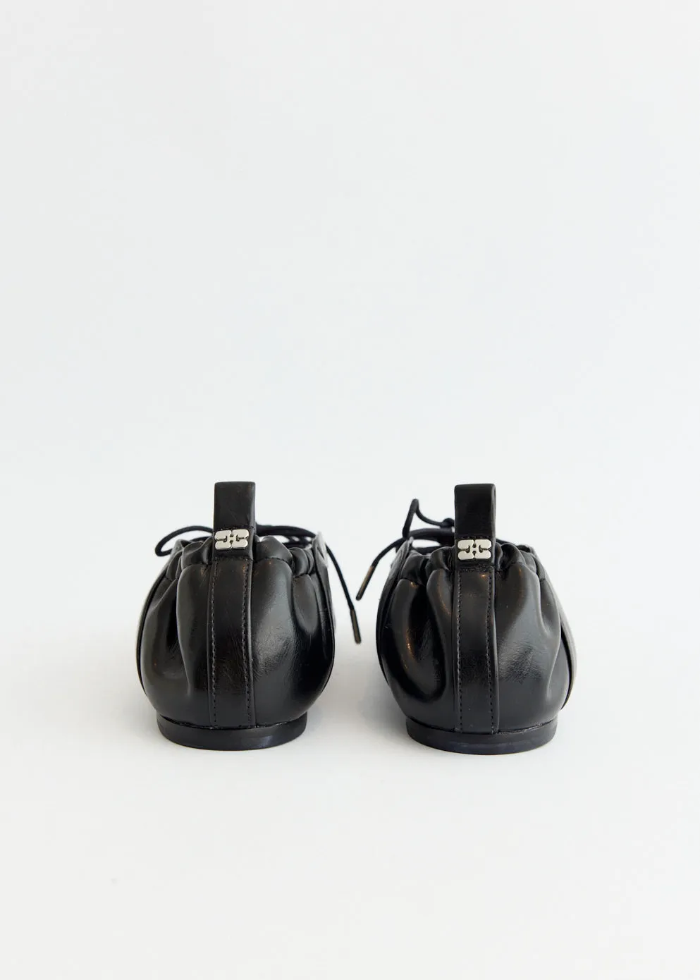 Eyelets Lace Up Ballerinas Daily Movement
