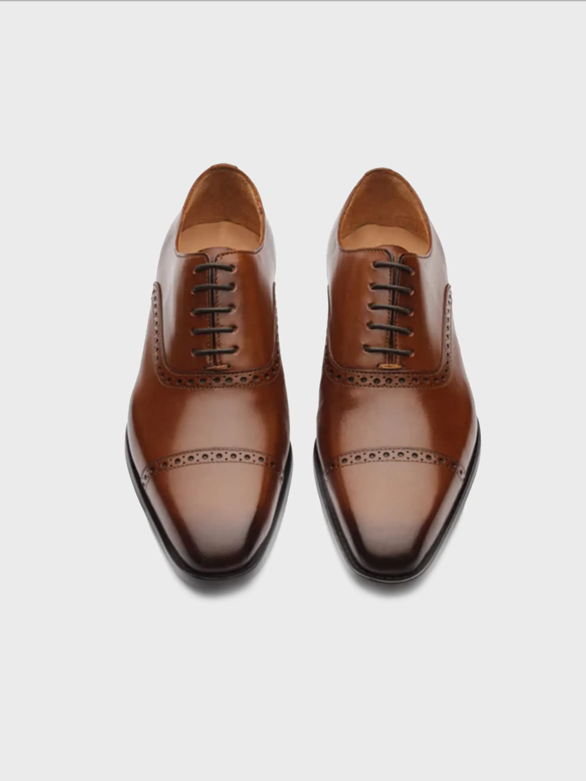 Vintage Oxfords Fad Oxford - Brown