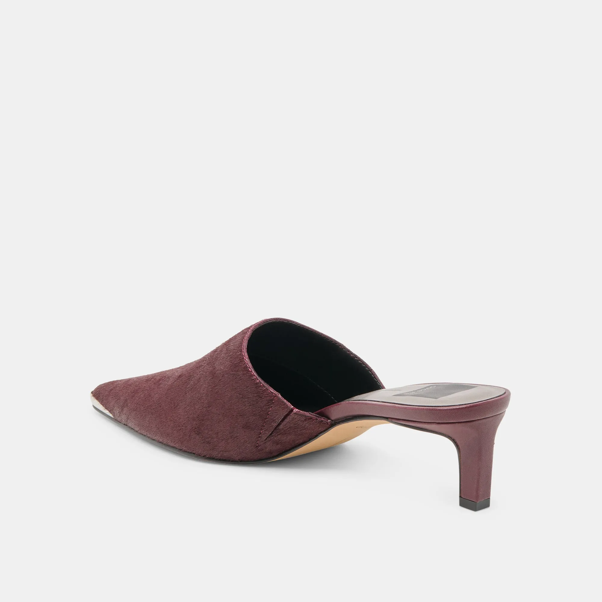 LEXY HEELS BERRY CALF HAIR Heeled Boots