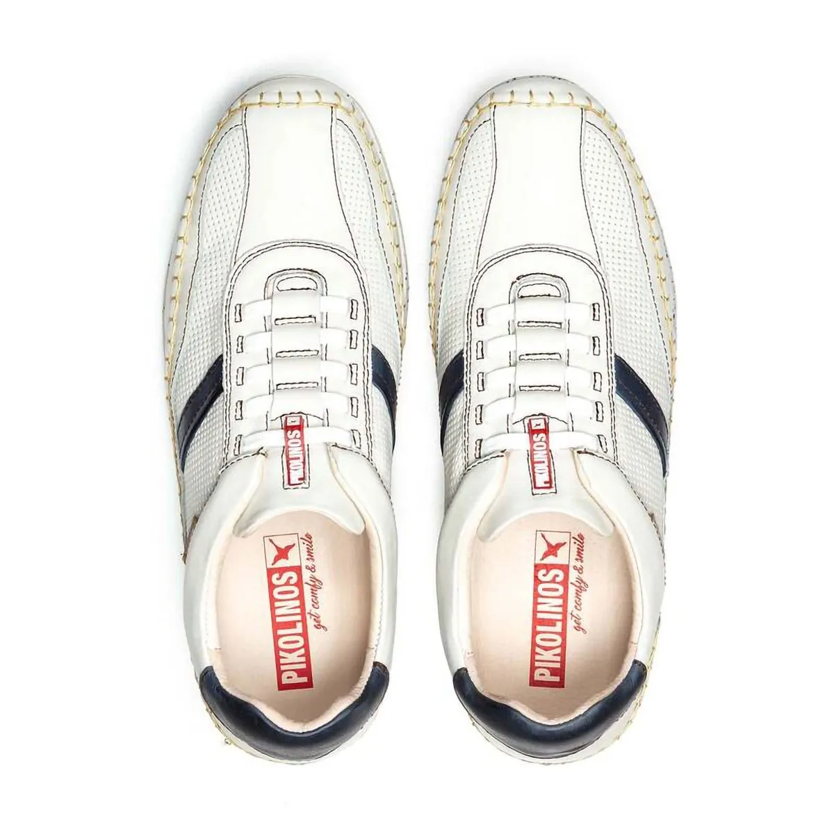 Pikolinos Men's Fuencarral White Chic Design