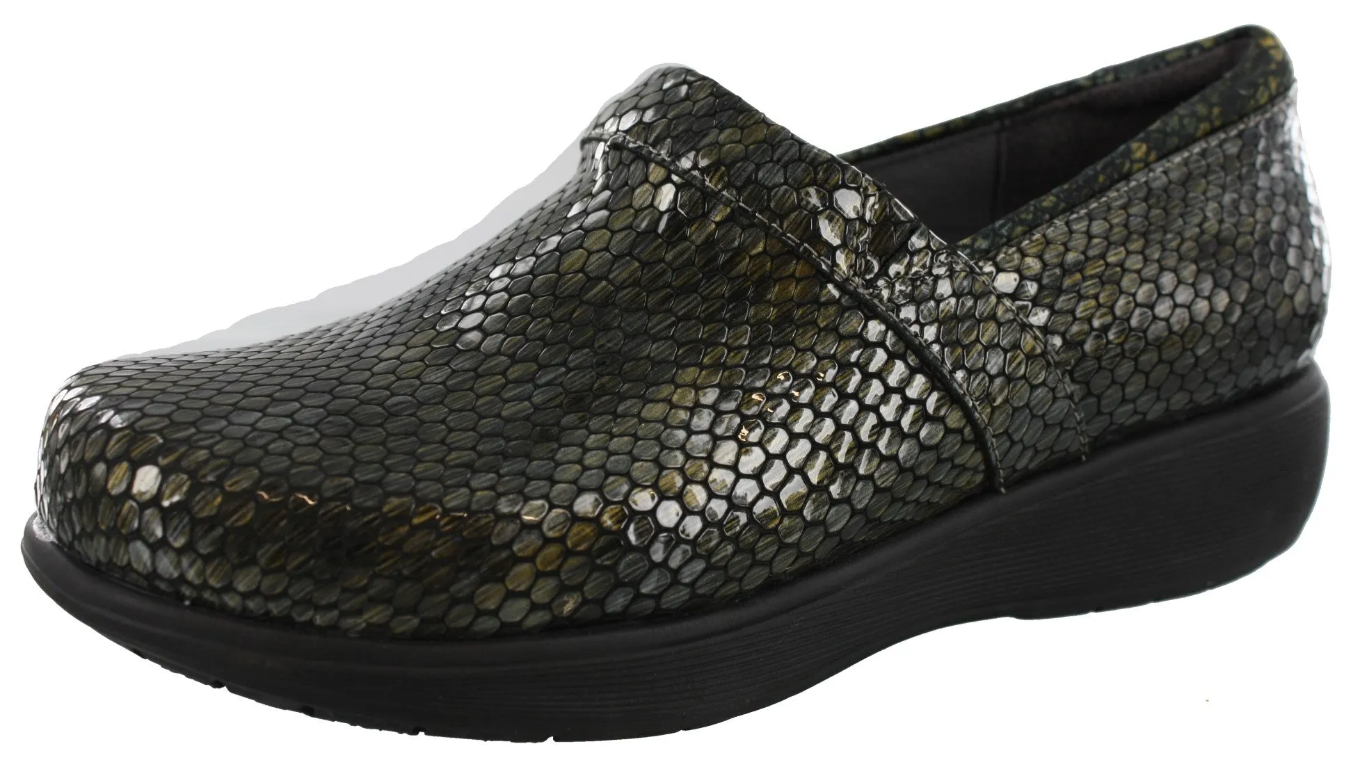 Grey Anatomy by Softwalk Meredith Sport Nursing Clogs Modern Design Polyester