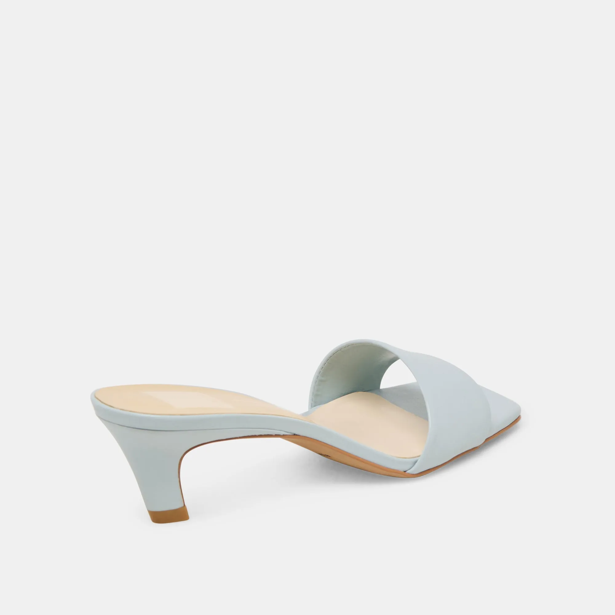 REXA HEELS ICE BLUE LEATHER Formal Footwear