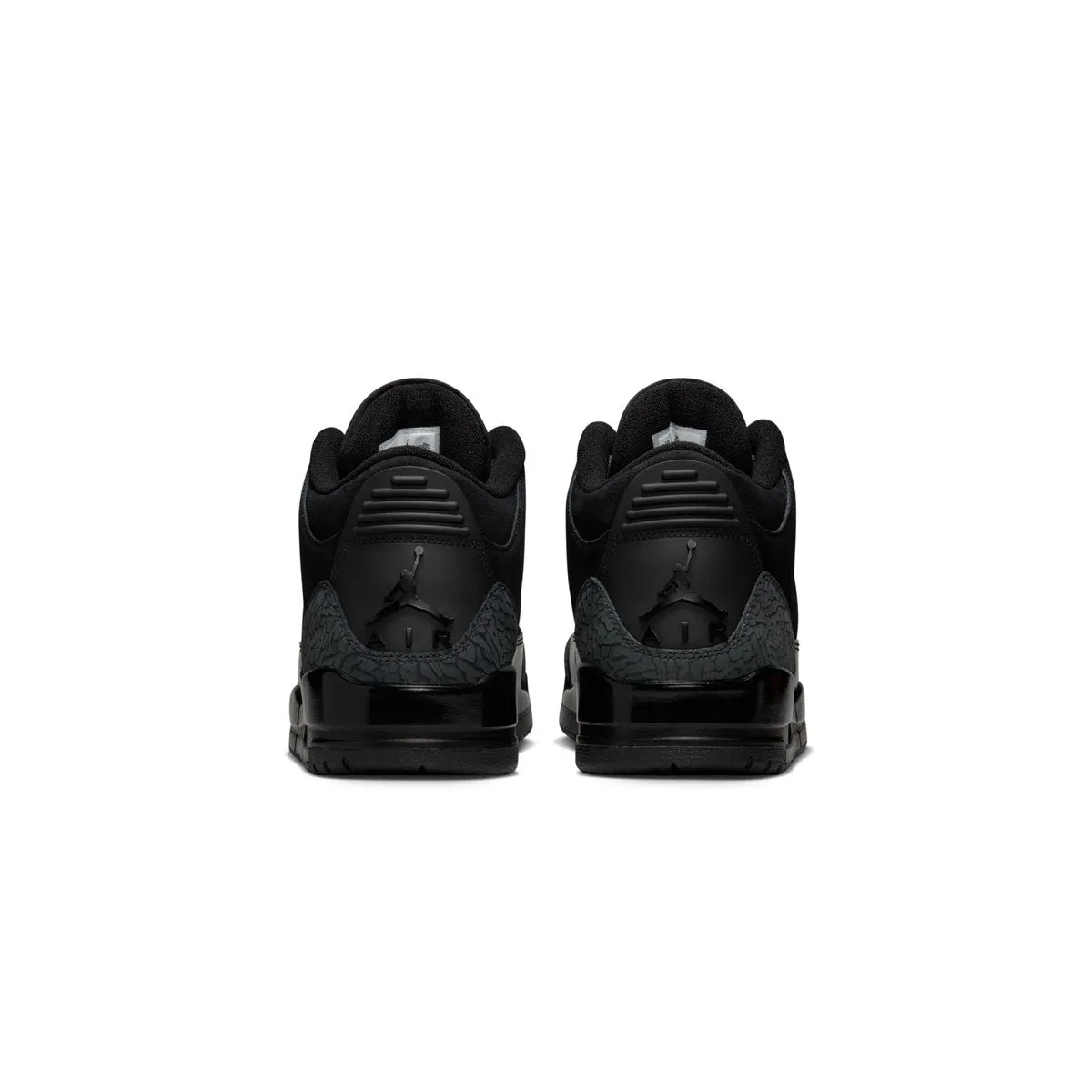 Air Jordan 3 Retro 'Black Cat' Street Flex LeatherUpper