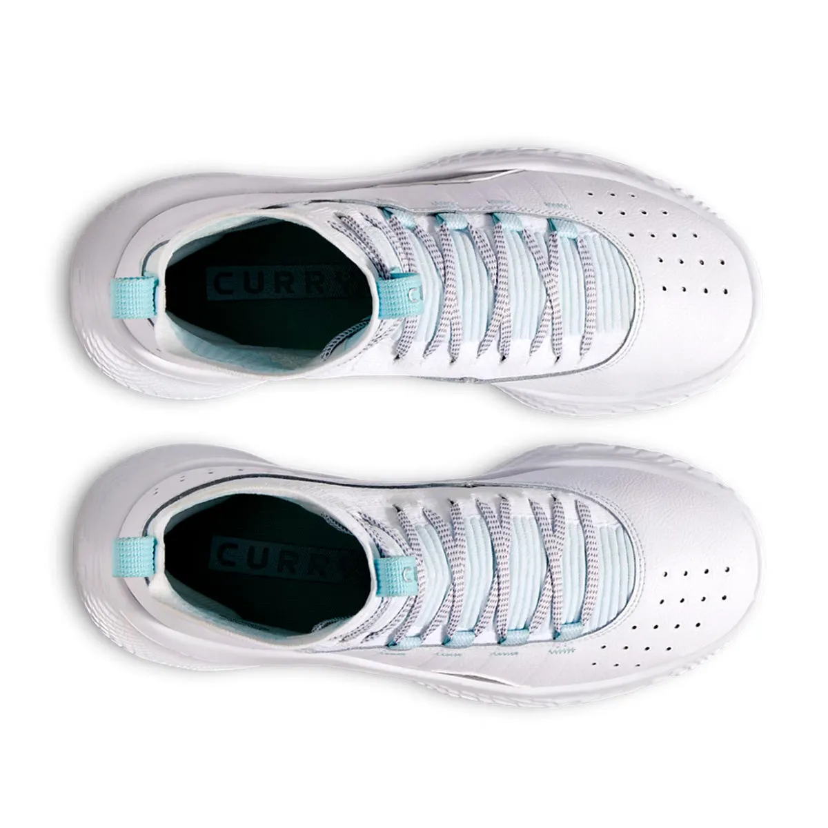 Enhanced design Modern Cushioning Curry 4 FloTro 'White Stream'