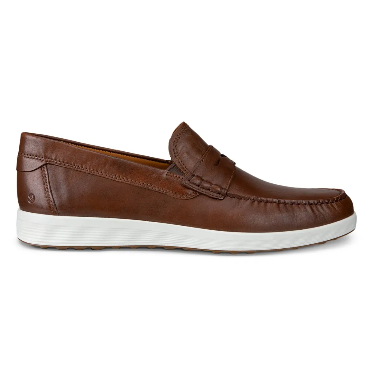 Anti Abrasion Ecco Men's S Lite Moc Brown Leather
