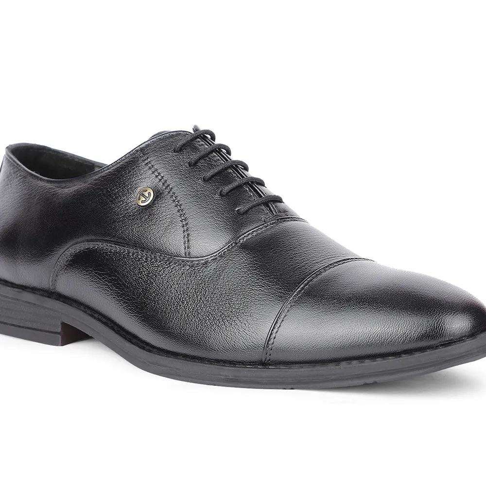 All Purpose Footwear Refined Urban Fit Healers Formal Black Lacing Derby Shoes For Men S201-04 By Liberty