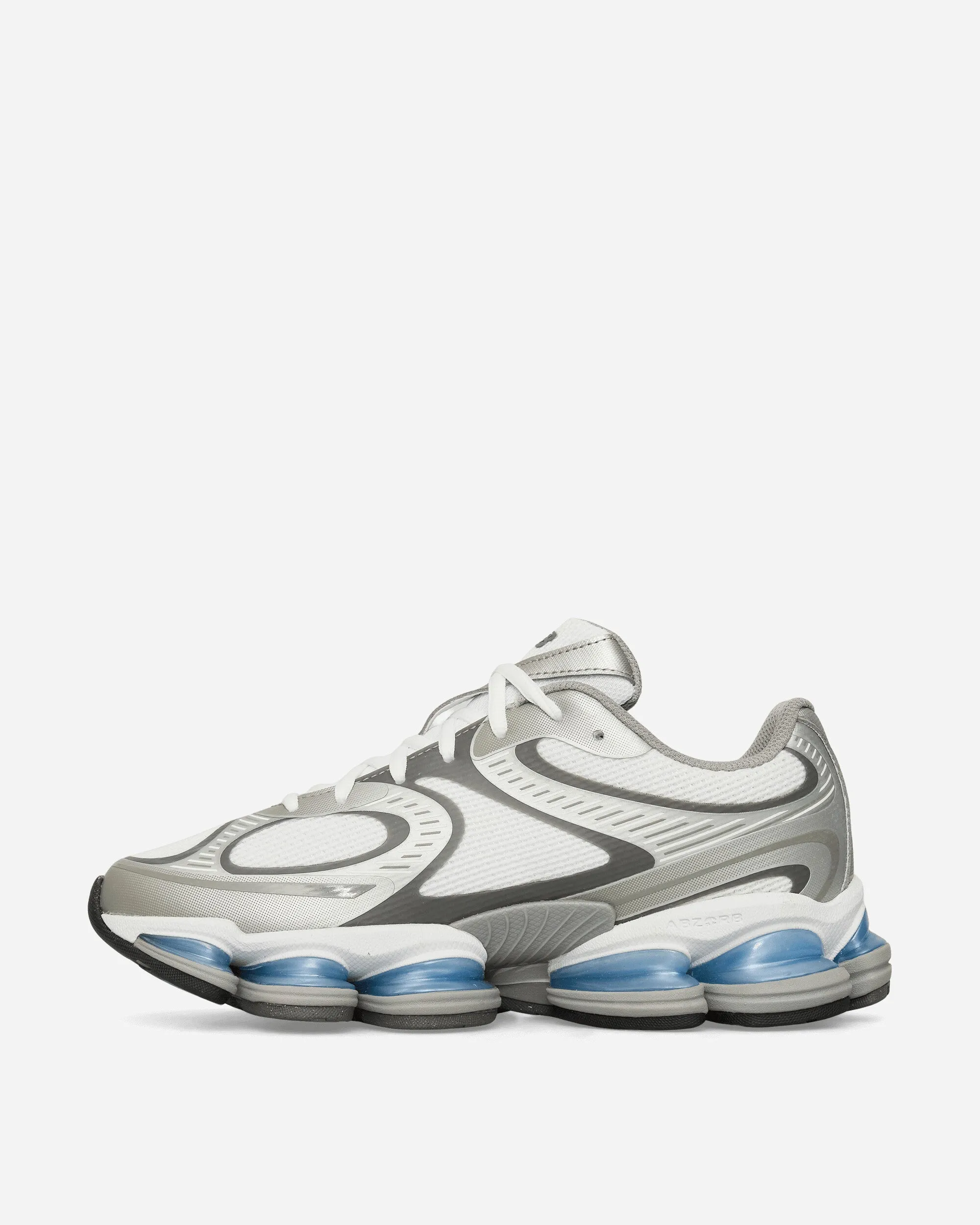 ABZORB 2000 Sneakers White / Silver Metallic / Castlerock Feel Flex Minimal Edge