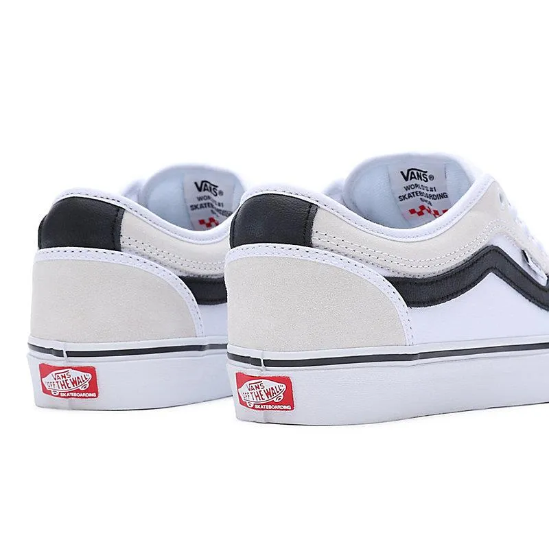 Vans Chukka Low Side Stripe - White/Black/Gum Sleek Look Push Power