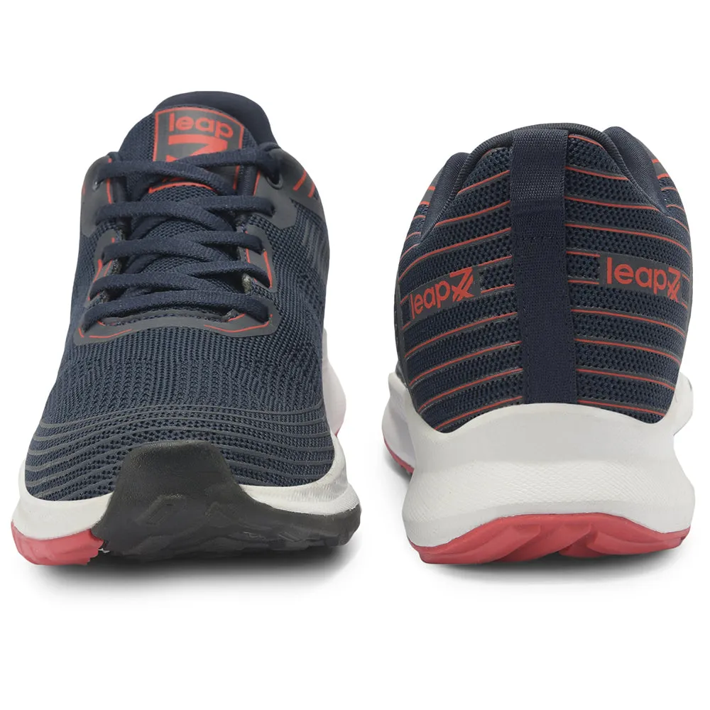 Leap7x By Liberty Men RW-12 N.Blue Sports Lacing Shoes 10K runs