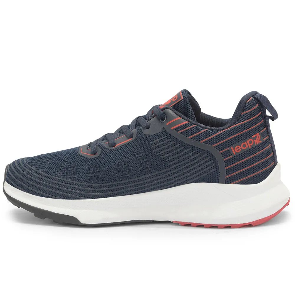 yoga practitioners' shoes Leap7x By Liberty Men RW-12 N.Blue Sports Lacing Shoes