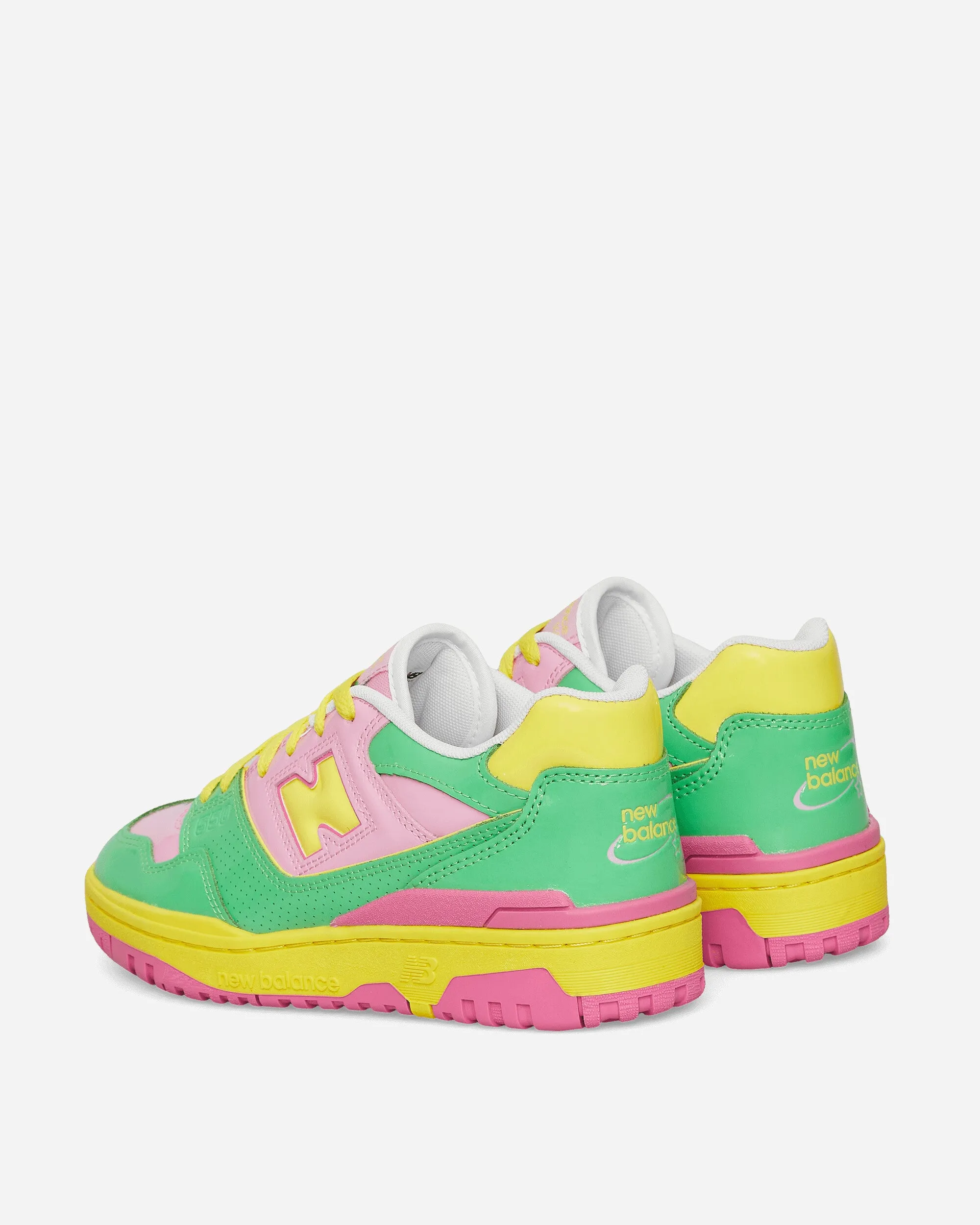 550 Sneakers Pink / Green / Lime Pastel Tones