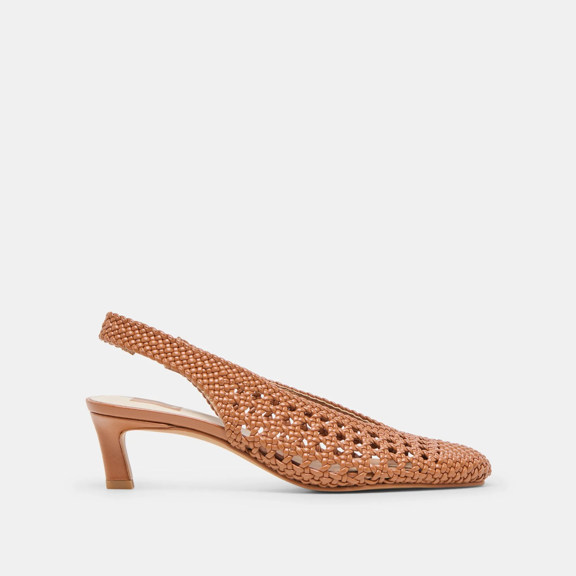 FAWNE HEELS SADDLE WOVEN STELLA Laced
