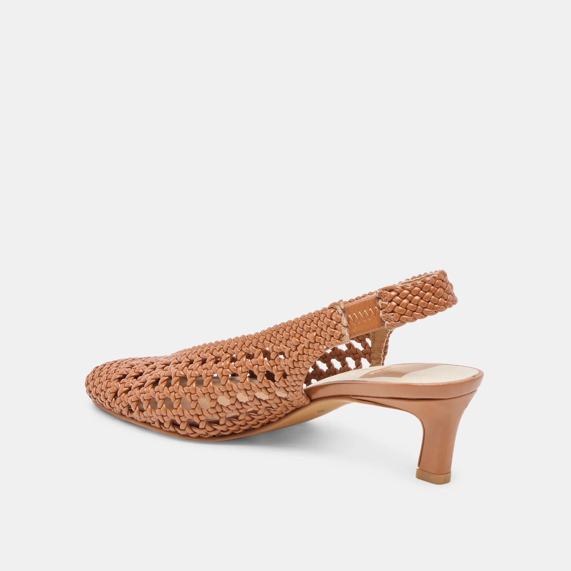 Smooth Surface Tuxedo Heels FAWNE HEELS SADDLE WOVEN STELLA