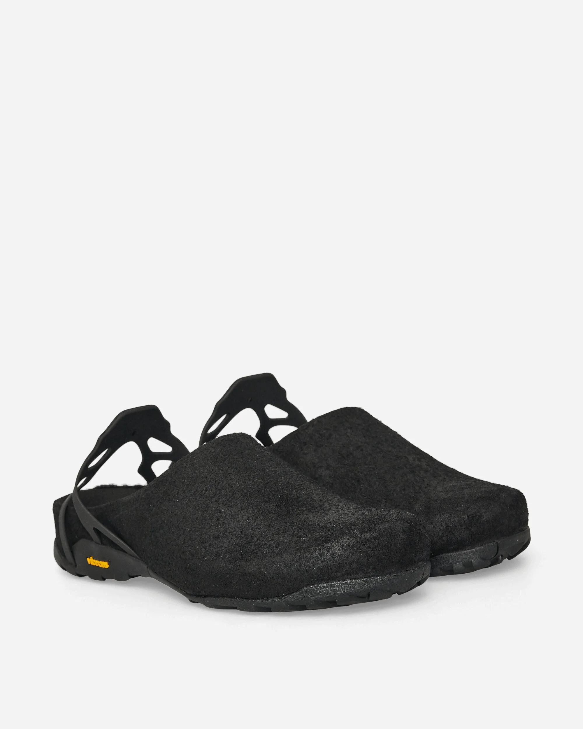 Smooth Move Open Fit Fedaia Sherpa Mules Black