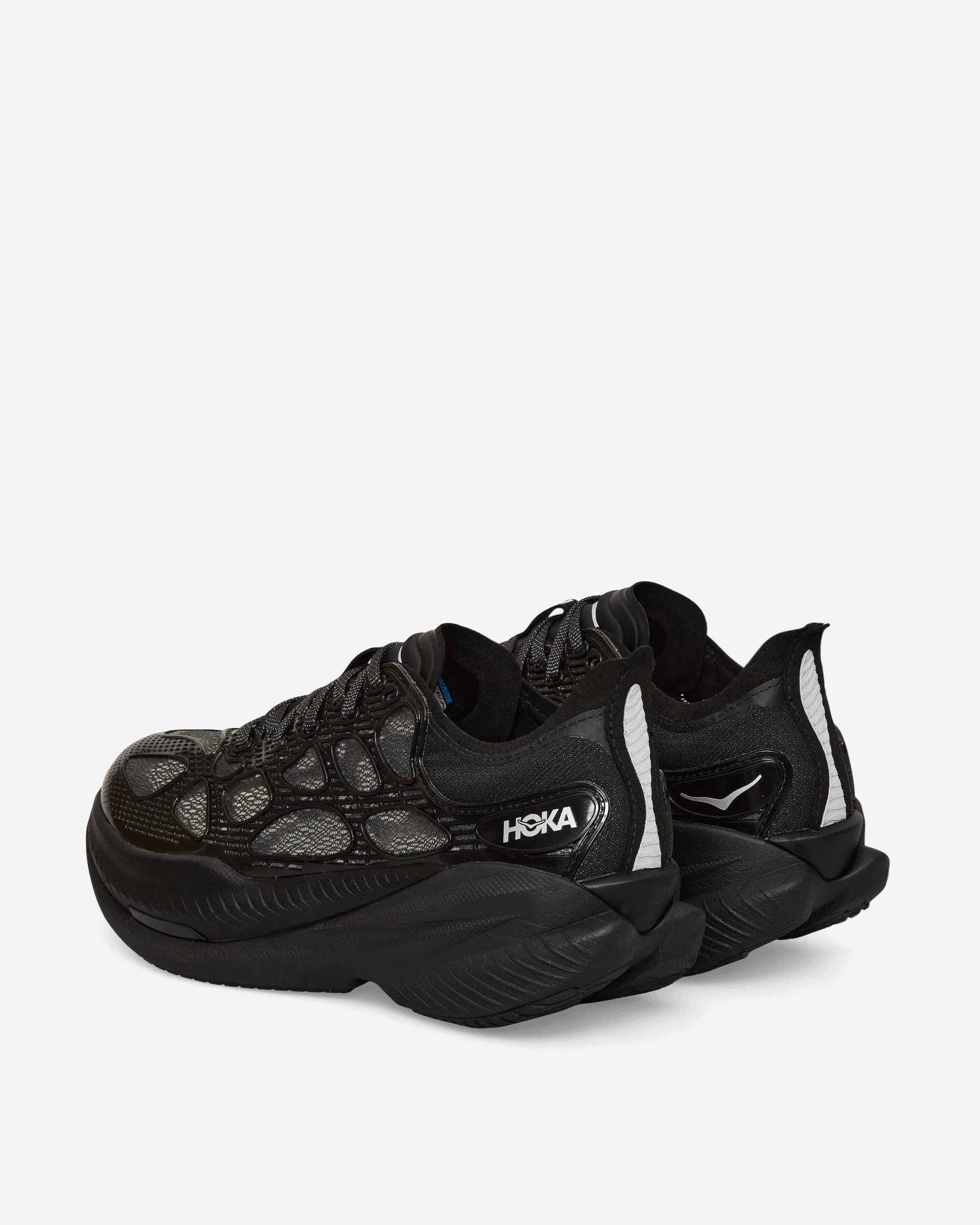 Mach X Caged Sneakers Black / Midnight Blue Timeless Accent Breathability