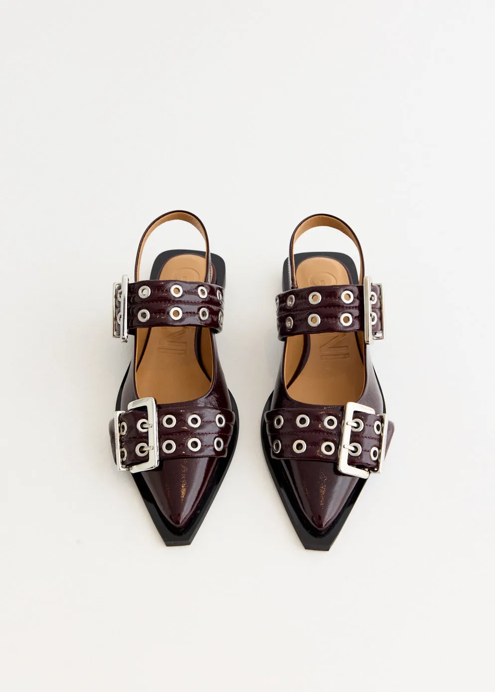 Urban Shift Planet Hike Feminine Buckle Ballerinas