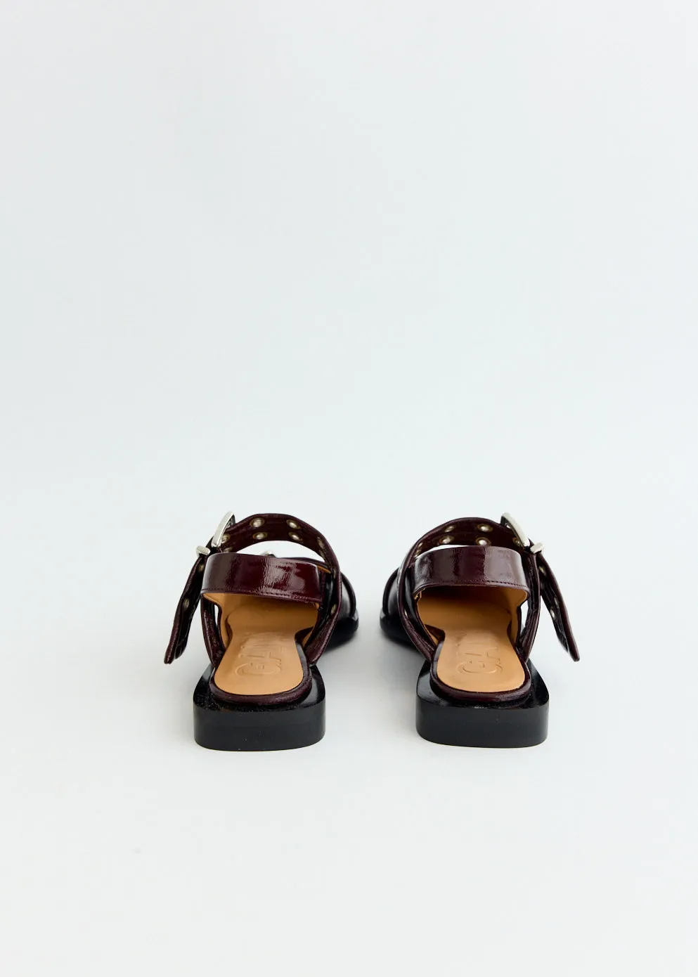 Lightweight Style Feminine Buckle Ballerinas