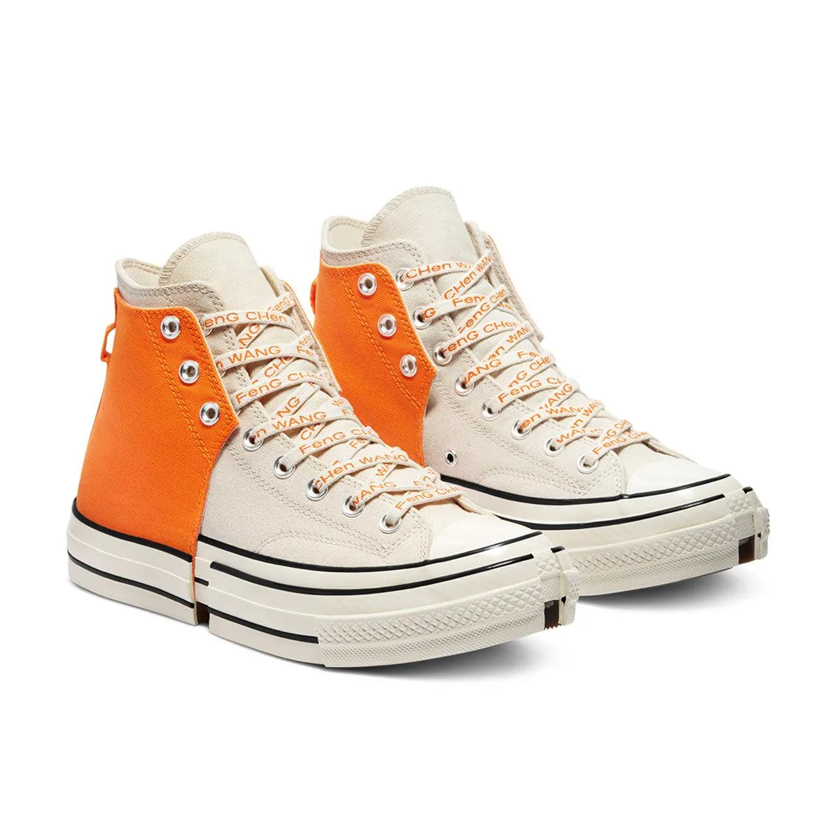 Hybrid Fit   Feng Chen Wang 2-in-1 Chuck 70 Hi 'Persimmon Orange'