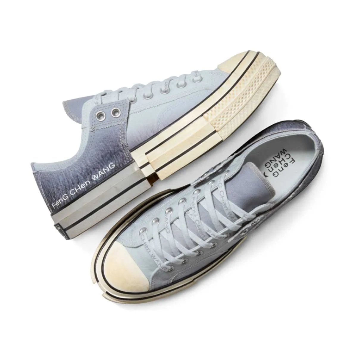 Supportive Design Pure Flex   Feng Chen Wang 2-in-1 Chuck 70 Low Top 'Dove Grey'