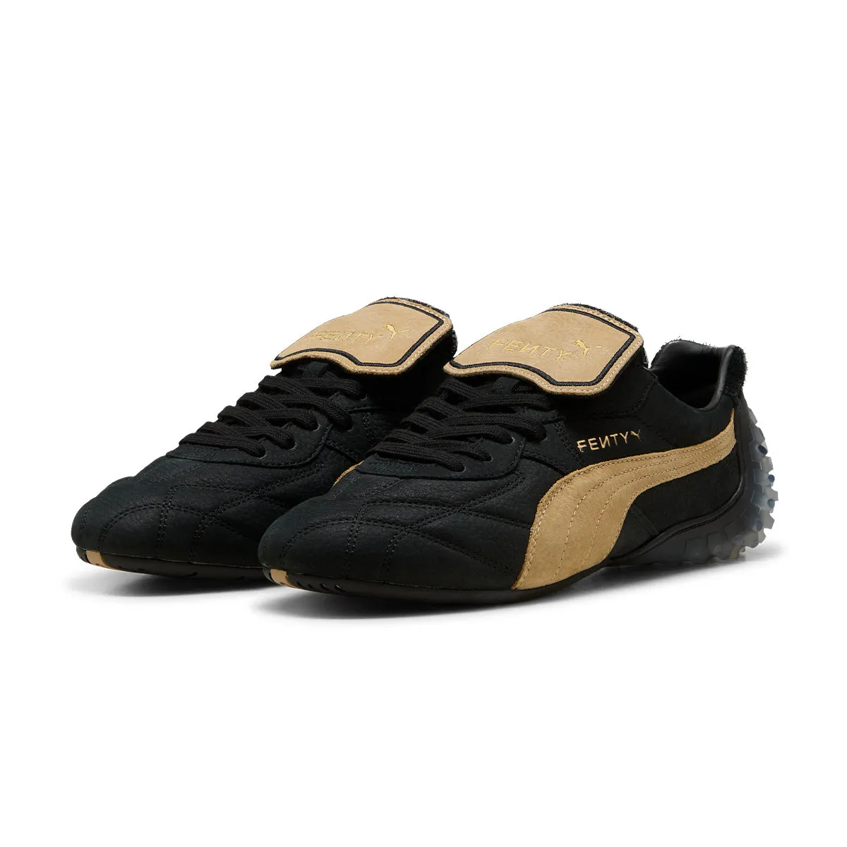 Child Run Outfit Ready   FENTY Avanti LS 'Puma Black Prairie Tan'