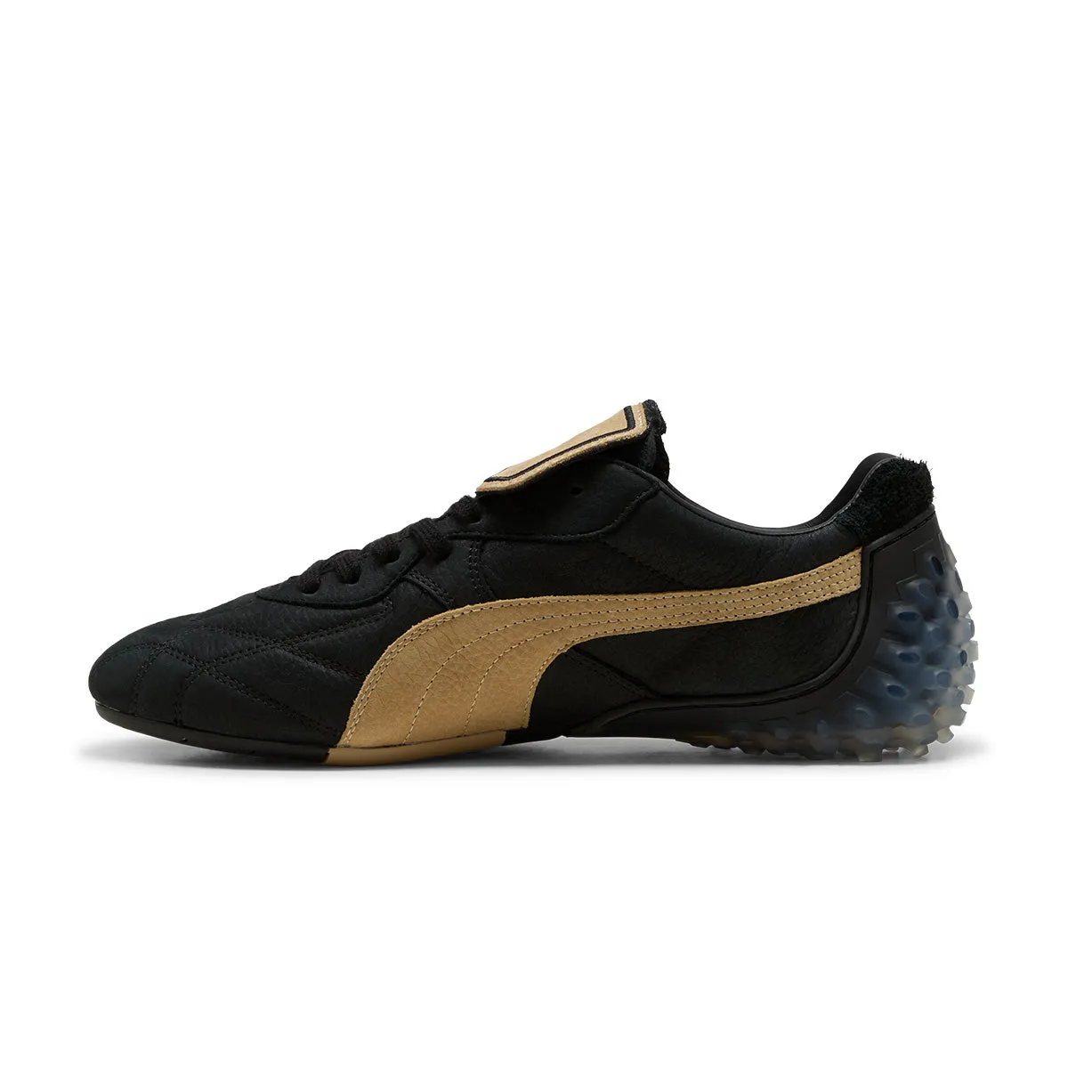 Stylish Edge Denim Ease   FENTY Avanti LS 'Puma Black Prairie Tan'