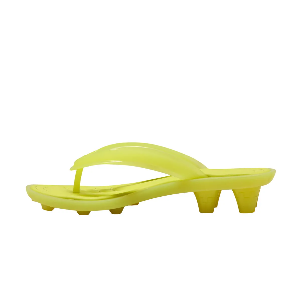 Studded Trim Uni Life   FENTY Cat Cleat Jelly 'Lime Sheen'