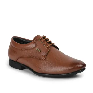 Fortune By Liberty Men HOL-110 Tan Formal Lacing Derby Shoes Step Flex