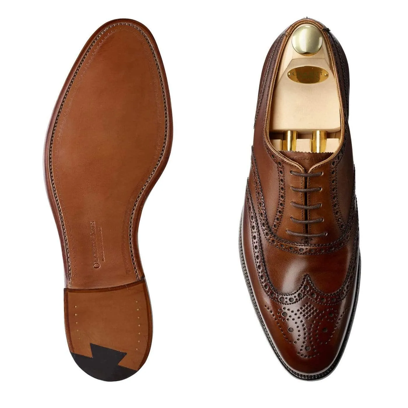 Spring Oxfords Finsbury Dark Brown Burnished Calf