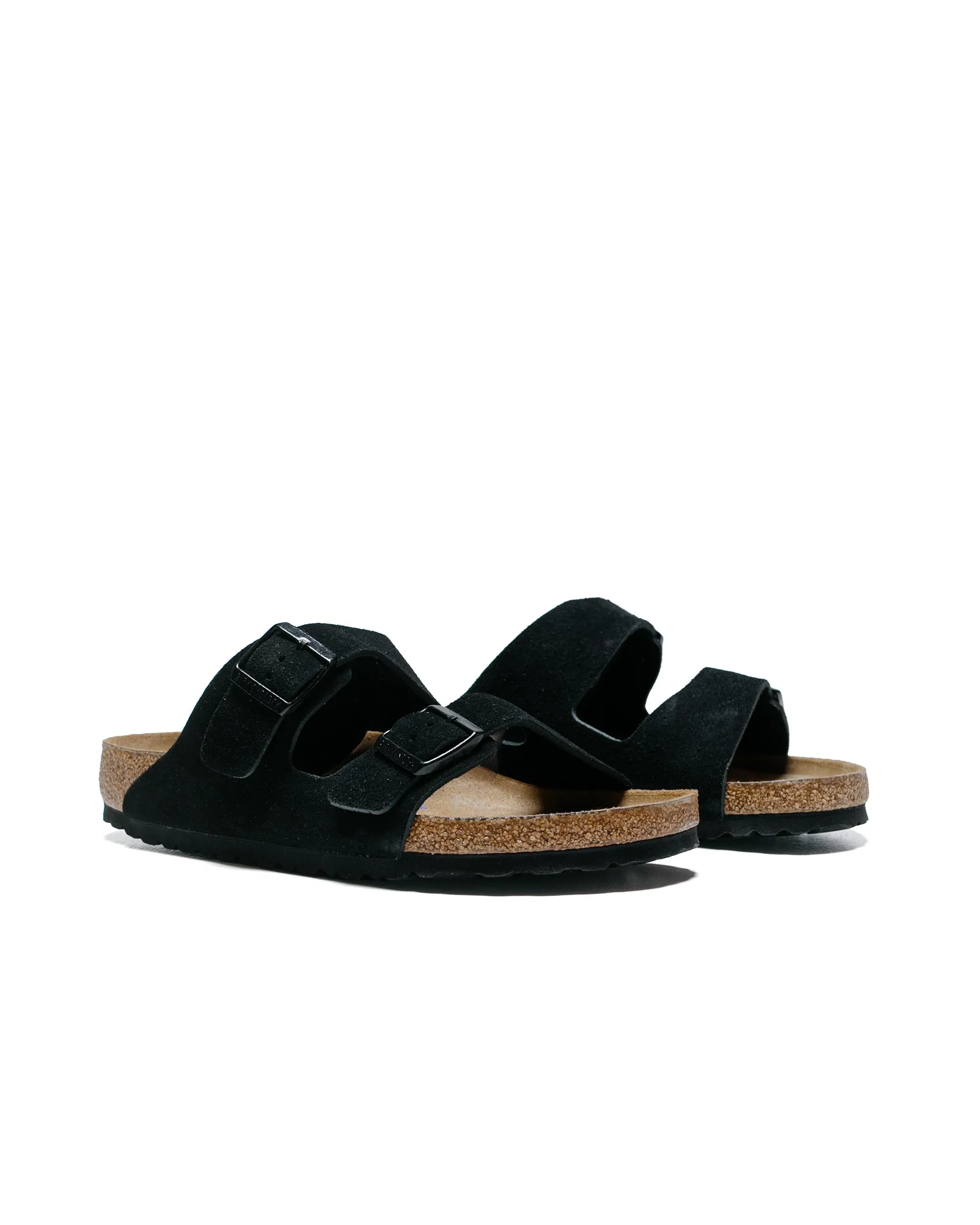 Cloud Soft Birkenstock Arizona Black Suede