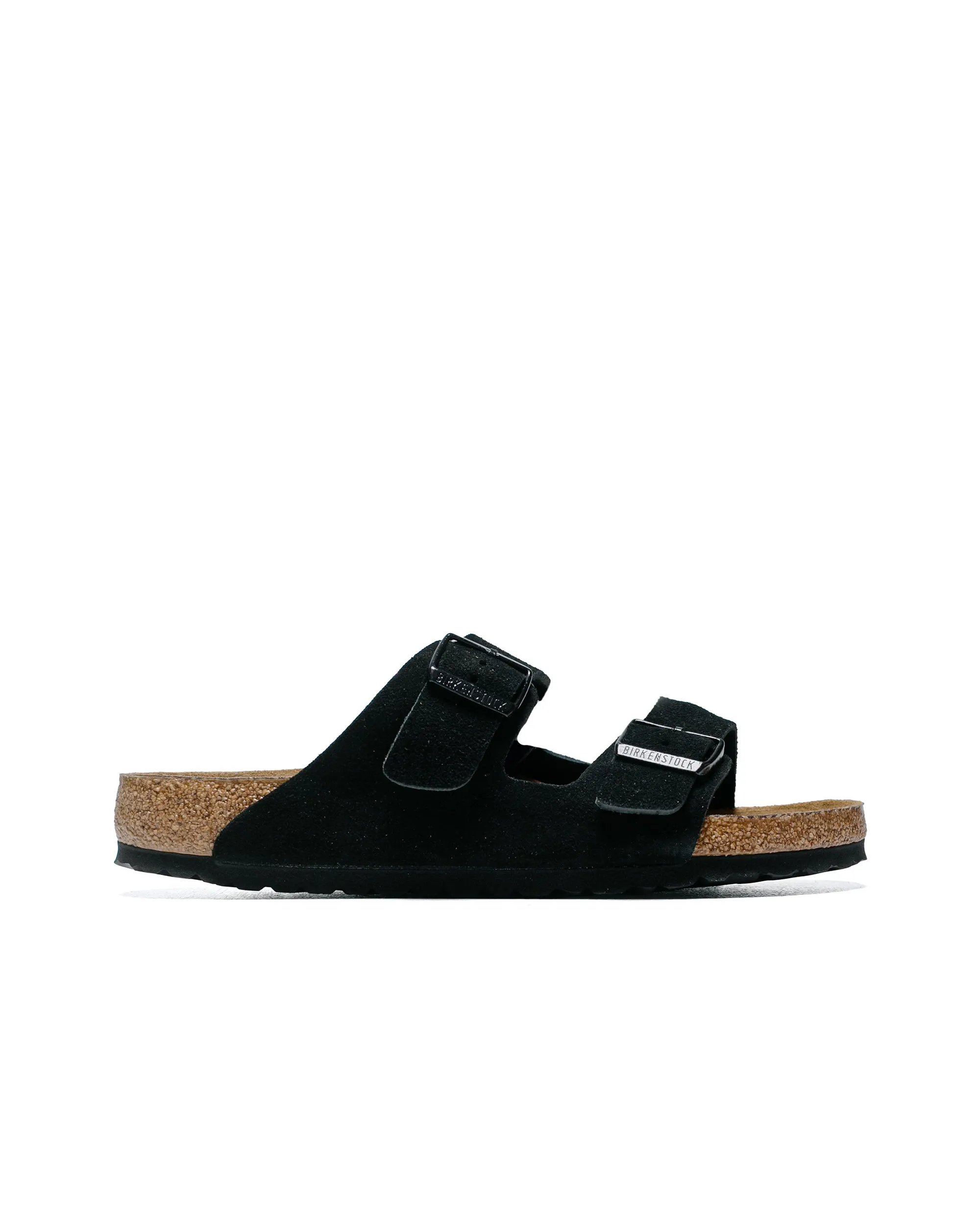Night Jog party look Birkenstock Arizona Black Suede