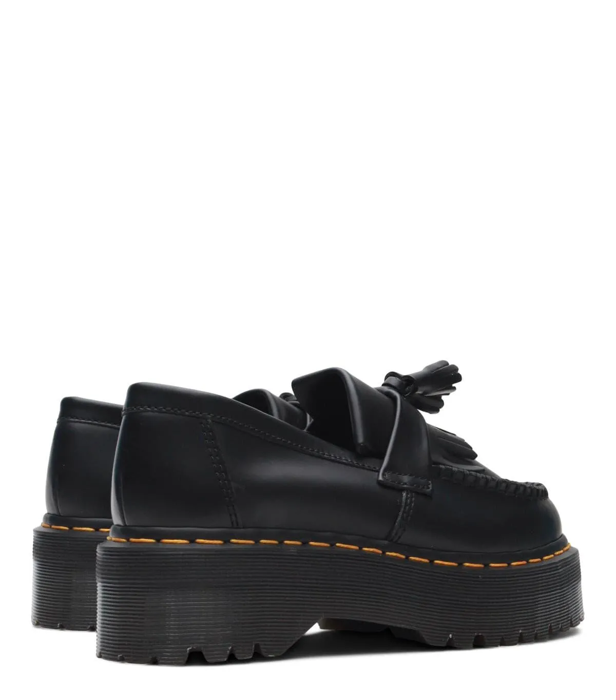hardest Luxury Dr. Martens Adrian Quad Smooth Black