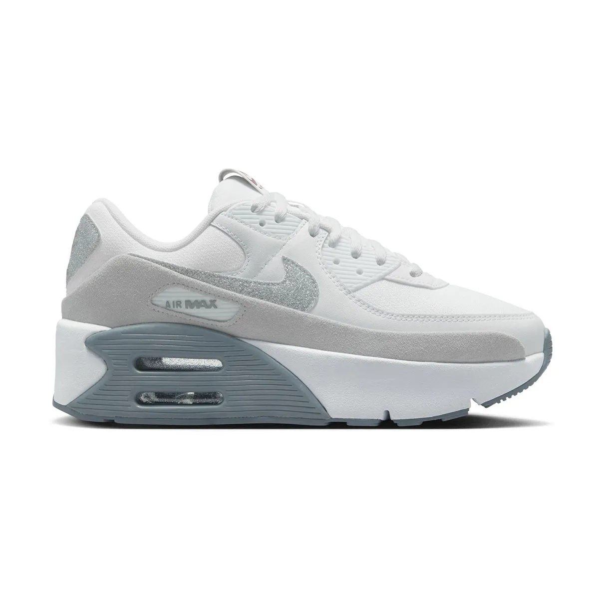 Wmns Air Max 90 LV8 'White Photon Dust' All-day Comfort Casual Vibe