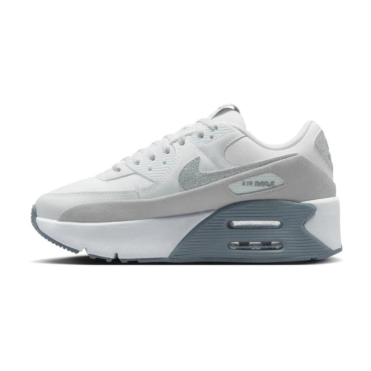 Wmns Air Max 90 LV8 'White Photon Dust' Chic Everyday