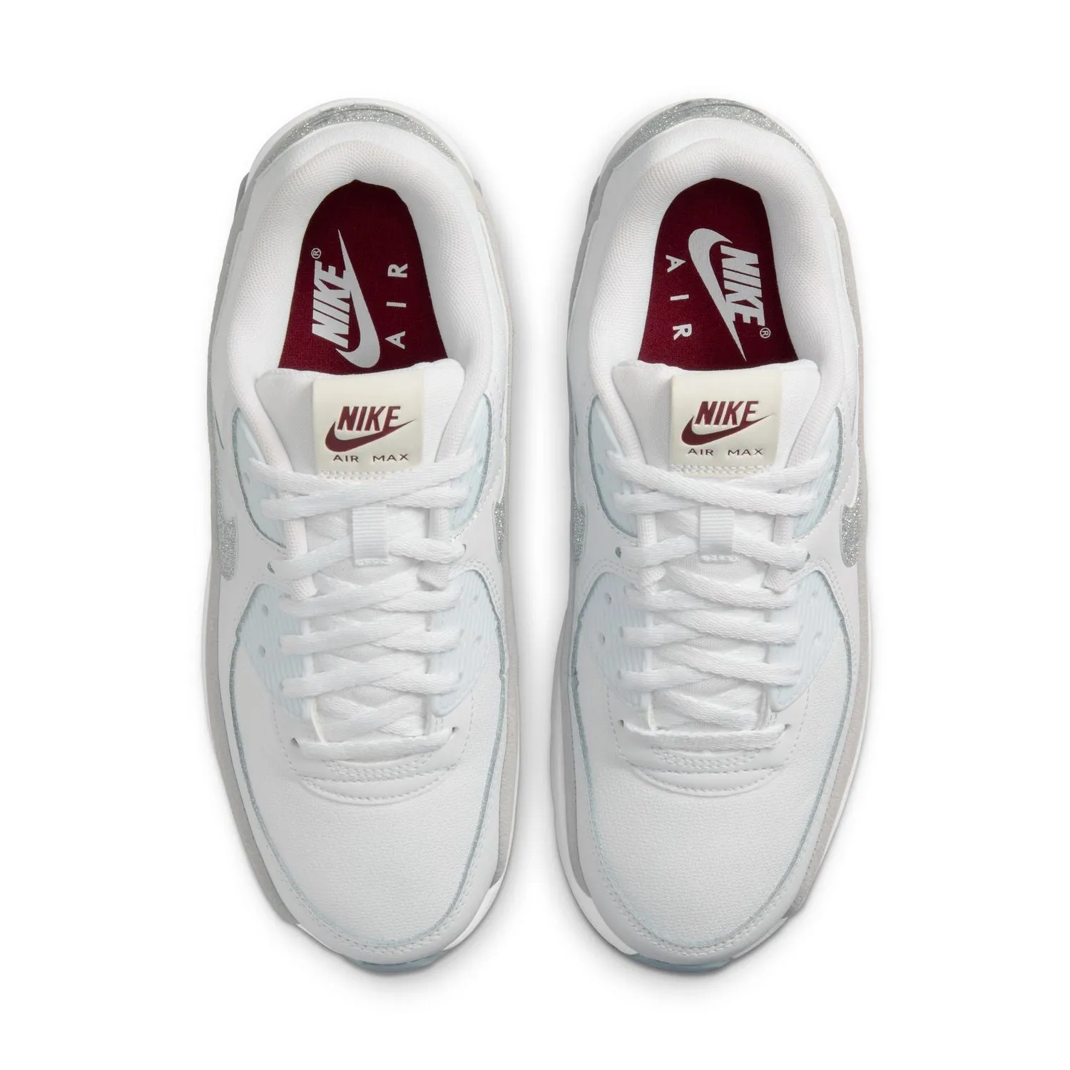 Wmns Air Max 90 LV8 'White Photon Dust' Foam Support Unisex Comfort